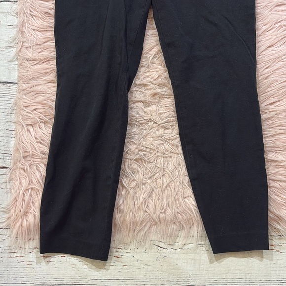 J. Crew Minnie Black Twill Stretch Crop Pants sz 4 - Picture 6 of 11